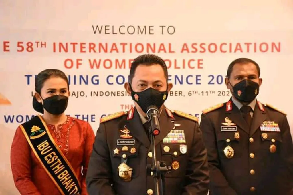 Buka IAWP, Kapolri Bicara Soal Kesetaraan Gender di Institusi Kepolisian