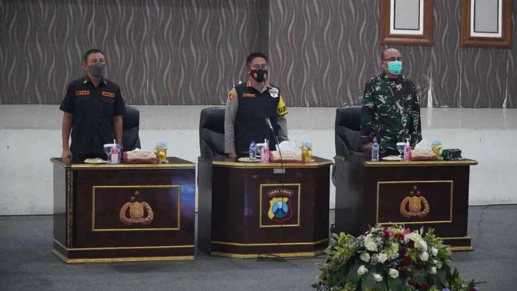 Jelang Nataru, Polrestabes Surabaya Gelar Forum Discution Group