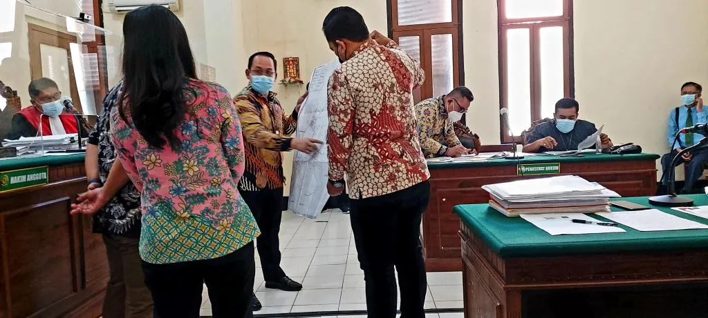 Saksi Tegaskan, Objek Sengketa Berada di Kelurahan Lontar Bukan Pradakali Kendal