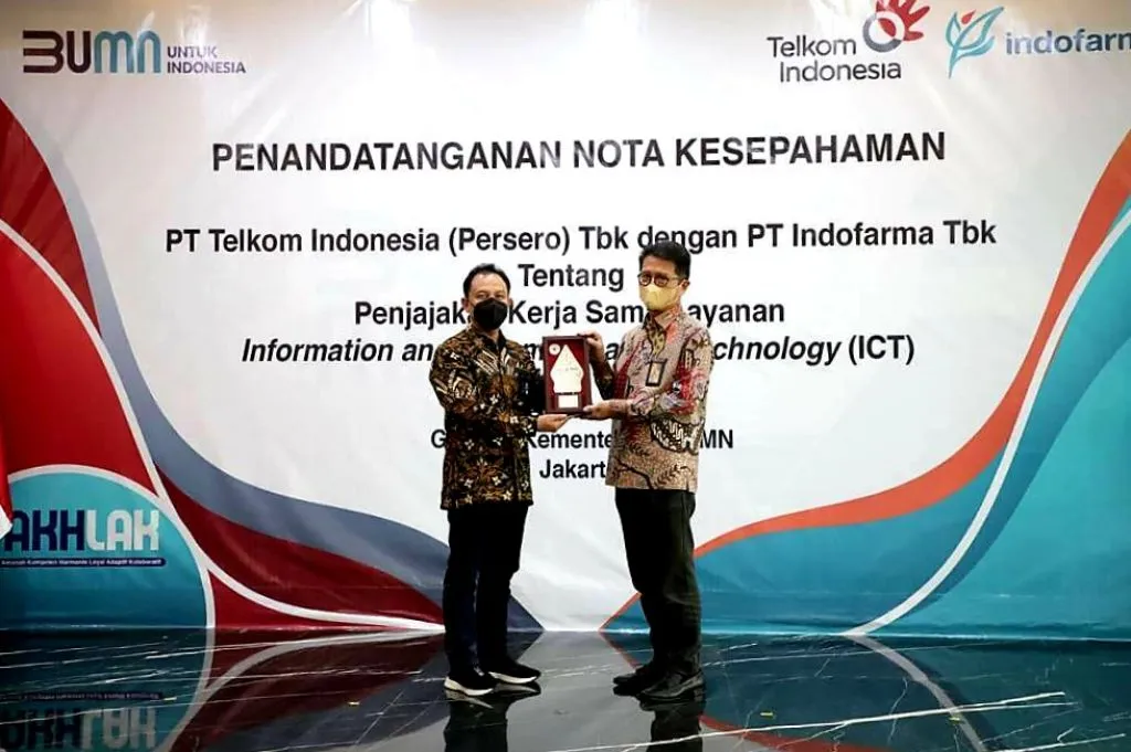 Kerjasama Telkom-Indofarma, Edi Witjara: Inovasi Pengembangan Ekosistem Kesehatan