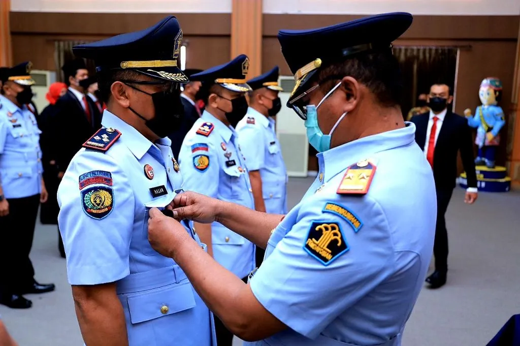 Kakanwil Kemenkumham Jatim Lantik 4 Kalapas Baru