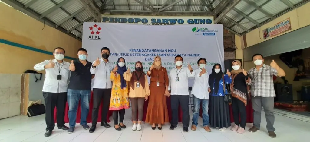 Berkolaborasi dengan APKLI, BPJAMSOSTEK Melindungi Pedagang Kaki Lima