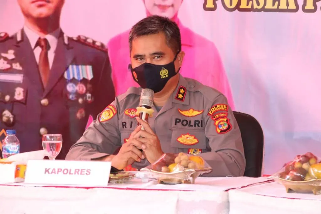 Kapolres Pringsewu Minta Tingkatkan Capaian Vaksin