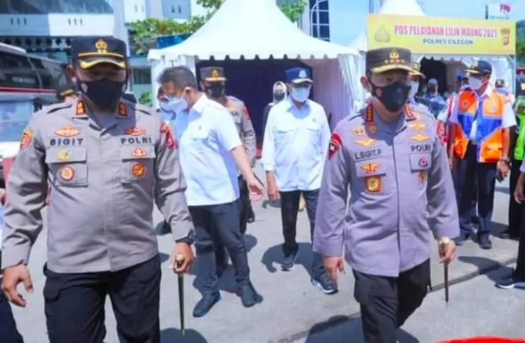 Kapolri bersama Tiga Menteri, Cek Persiapan Pelabuhan Merak Jelang Nataru