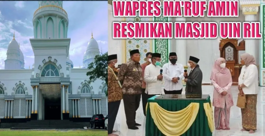 Wapres RI Resmikan Masjid Safinatul Ulum UIN Raden Intan Lampung