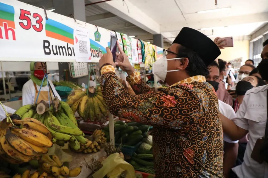 Transaksi Non Tunai Tinggi, Sidoarjo Mulai Program Digitalisasi Pembayaran di Pasar