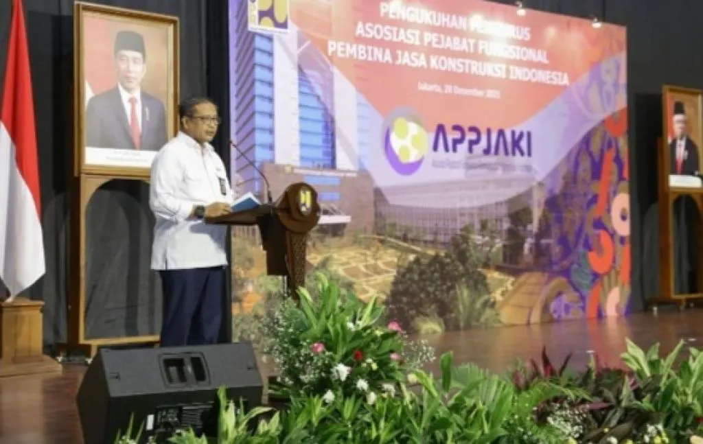 APPJAKI Dikukuhkan Jadi Organisasi Profesi Jabatan Fungsional Pembina Jasa Konstruksi