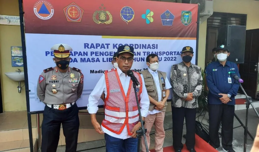 Menhub dan Korlantas ke Madiun Pantau Libur Nataru