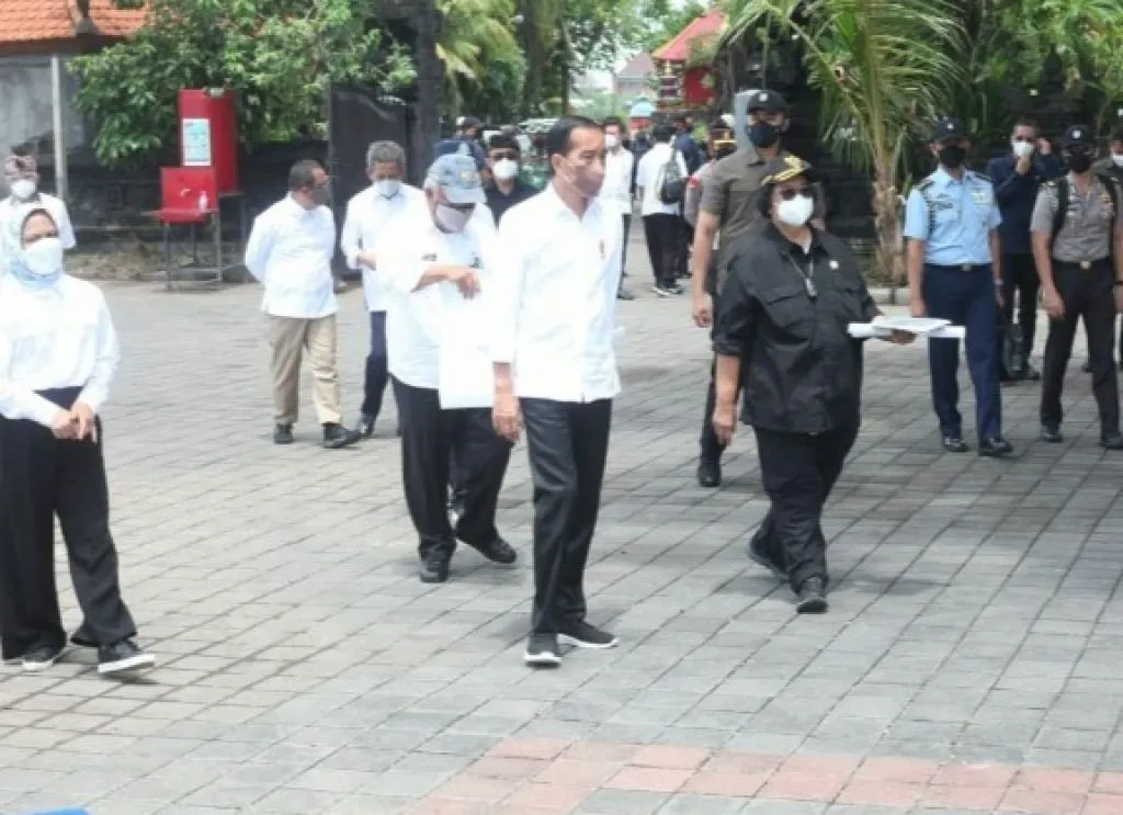 Jokowi Tinjau Kesiapan KTT G-20 di Bali