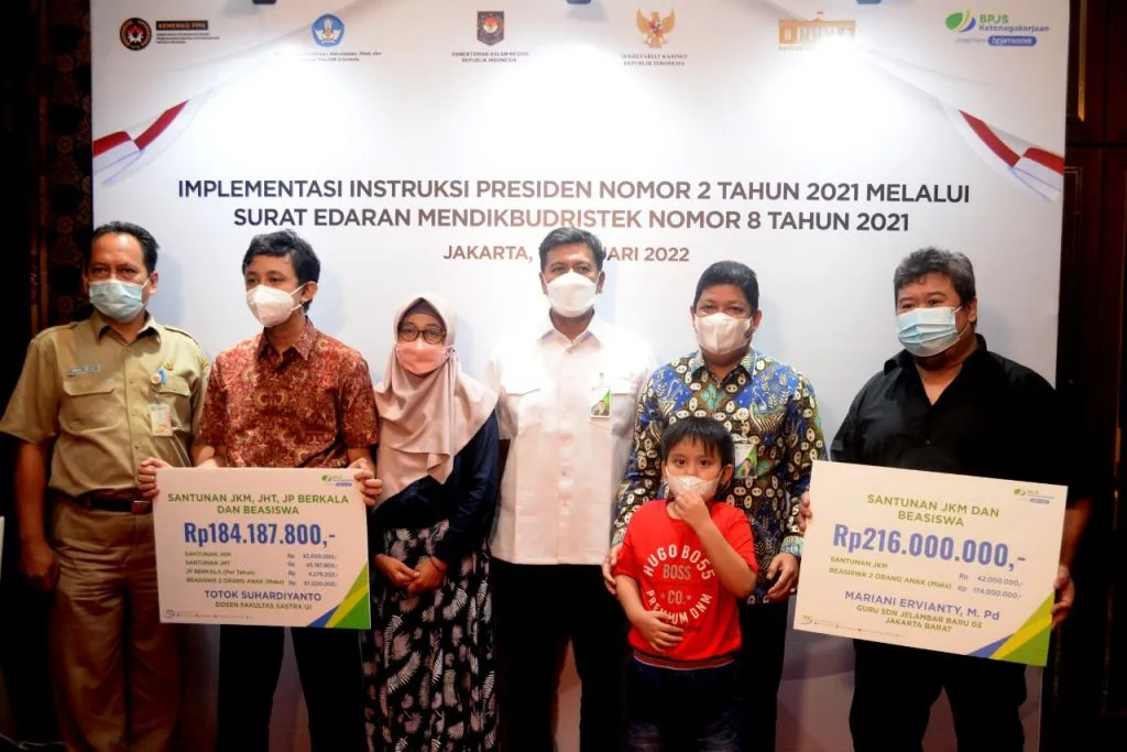 Kemendikbud Ristek Dorong Semua Ekosistem Pendidikan Dilindungi BPJAMSOSTEK