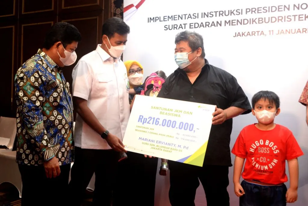 Kemendikbud Ristek Dorong Semua Ekosistem Pendidikan Dilindungi BPJS Ketenagakerjaan