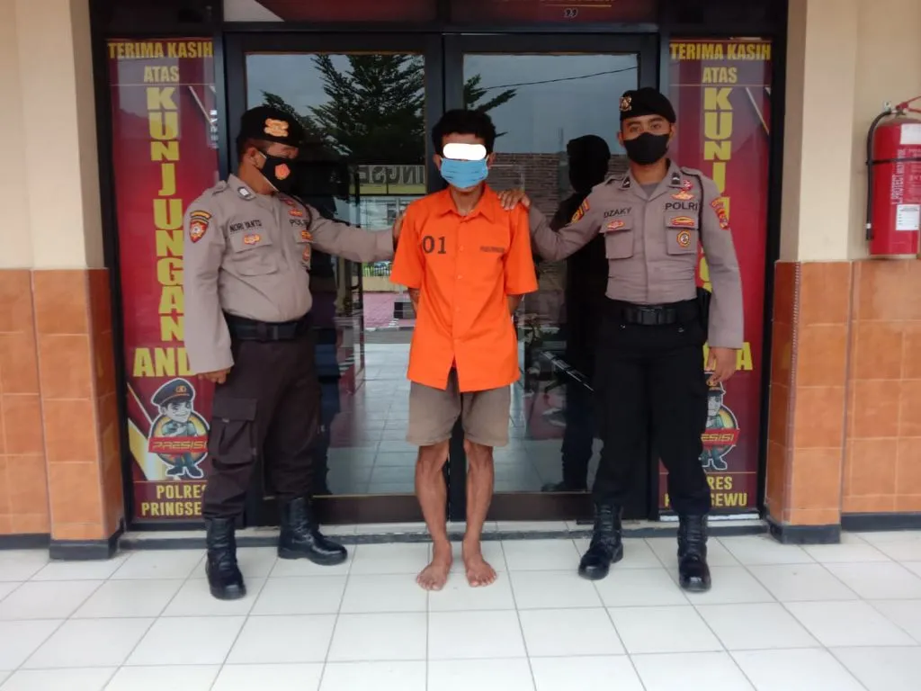 Polres Pringsewu Ringkus Pelaku Curanmor Warga Tanggamus
