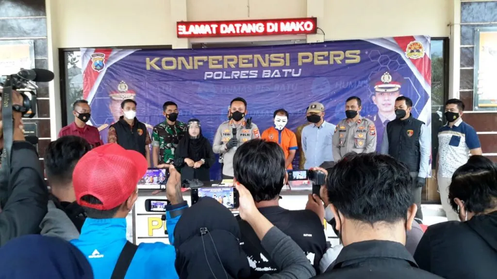 Polres Batu Tangkap Pelaku Dalam Video Berdurasi 9 Detik, yang Gemparkan Jagad Maya