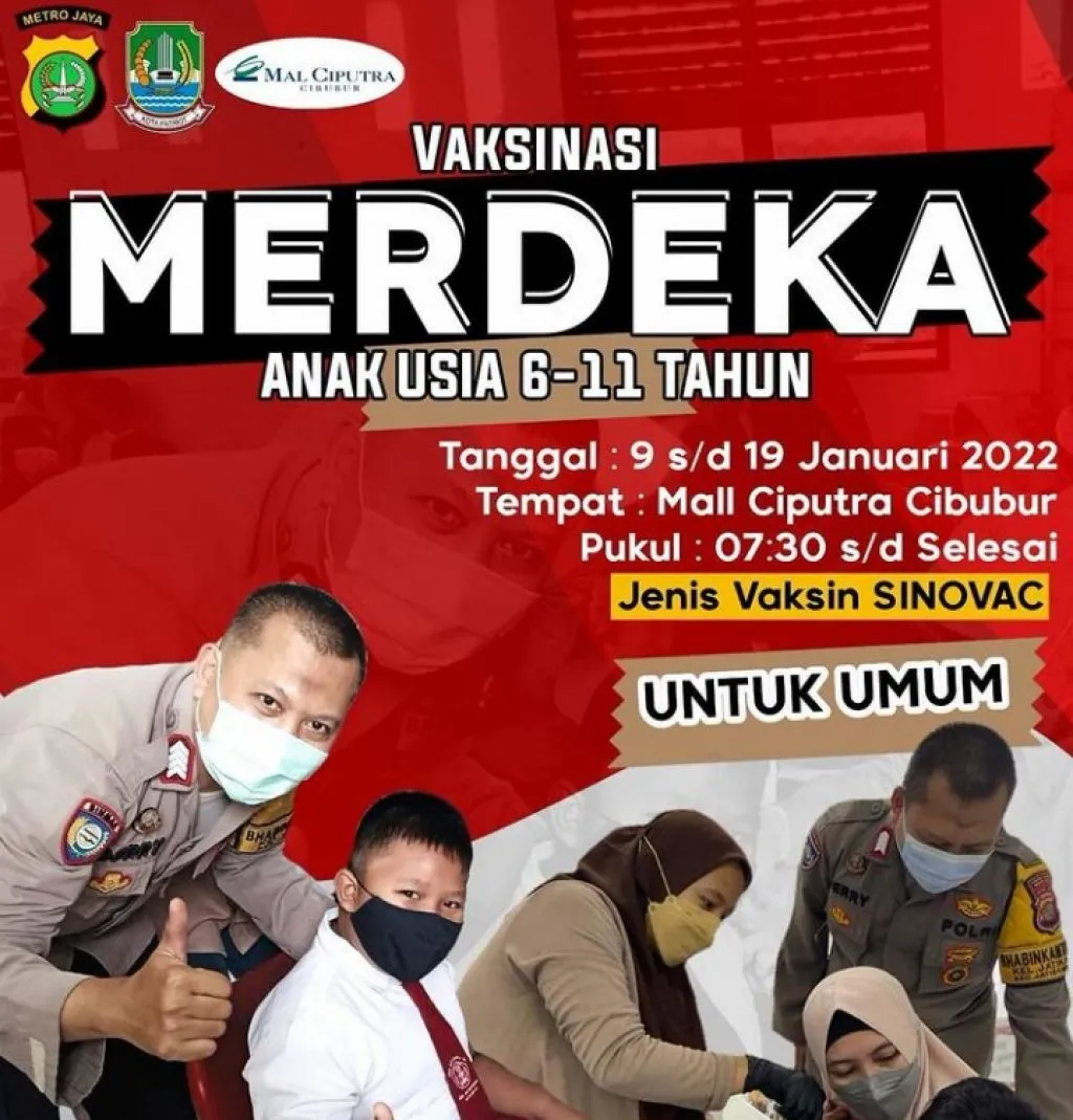 Kapolsek Jatisampurna Sebut Vaksinasi Anak di Wilayahnya Sudah 100 Persen
