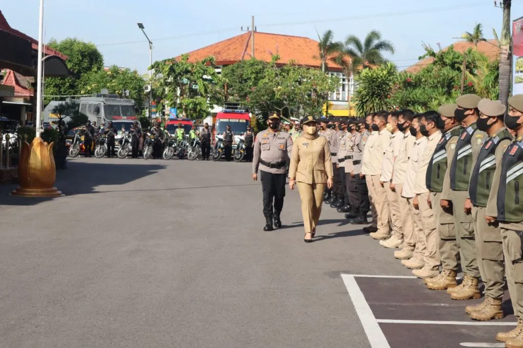 Forkopimda Kota Madiun Gelar Apel Pamor Keris Hadang Covid-19