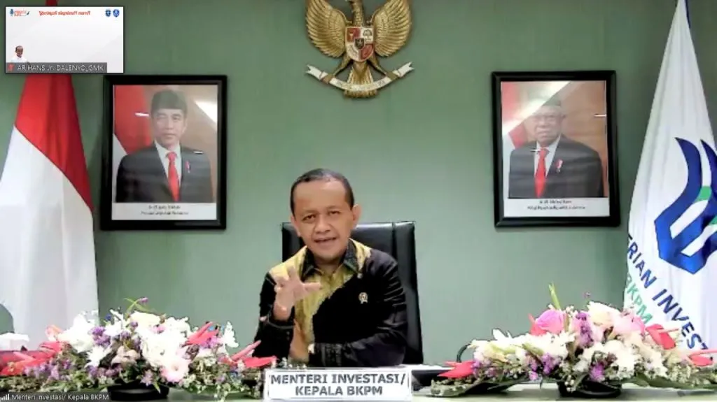 Dalam Webinar GMKI-GAMKI, Menteri Bahlil Bahas Tentang Pemilu 2024