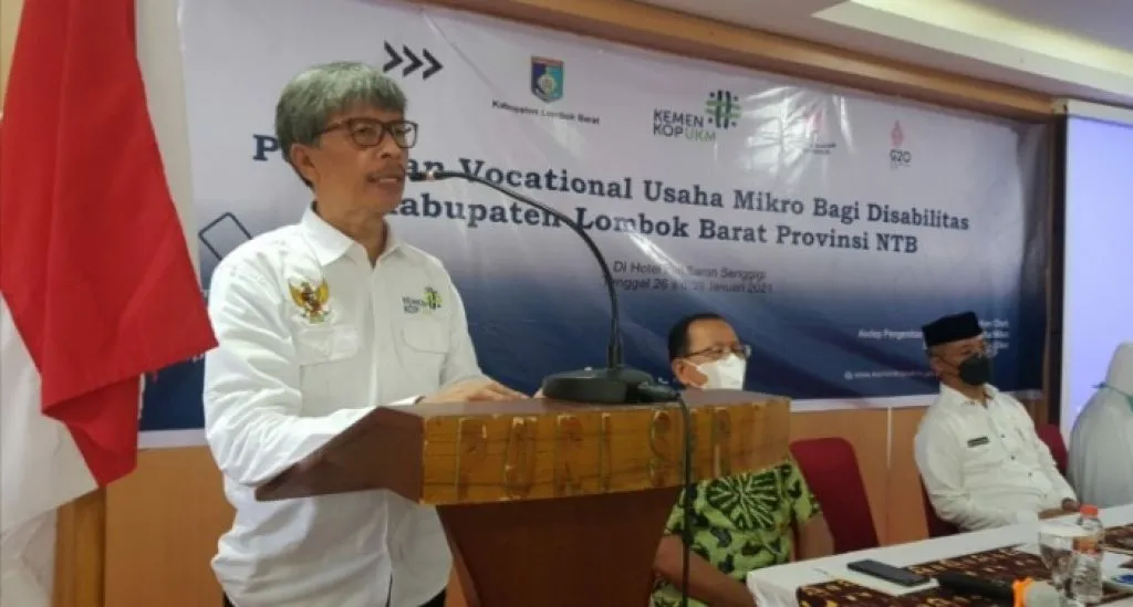 Digelar Pelatihan Vocational bagi Penyandang Disabilitas di NTB