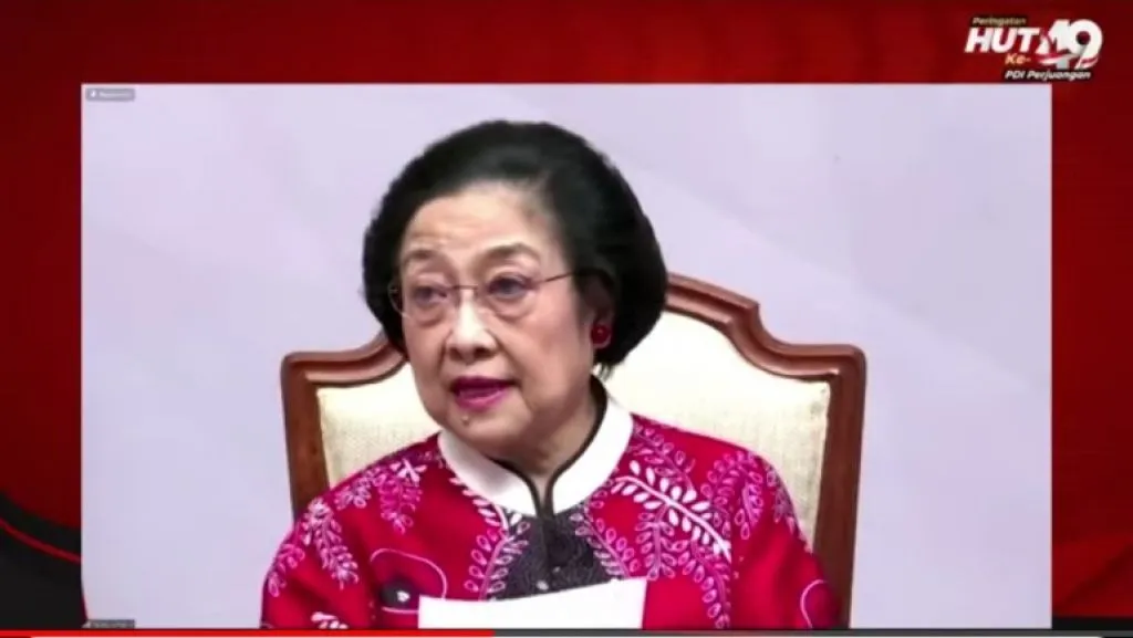 Peringati HUT PDIP ke-49, Megawati: Saya Dianggap Kurang Pintar