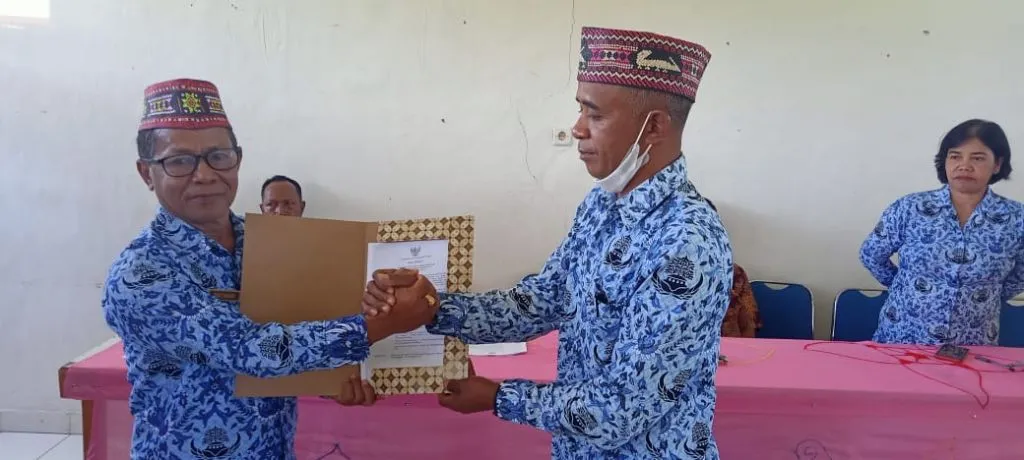 SMAN 3 Masang Pacar Manggarai Barat Gelar Acar Sertijab Kepala Sekolah