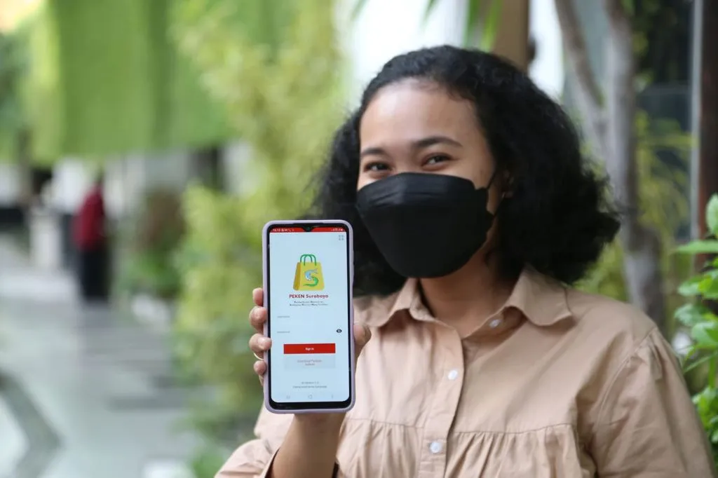 Transaksi di Aplikasi Peken Surabaya Capai Rp 3,34 Miliar