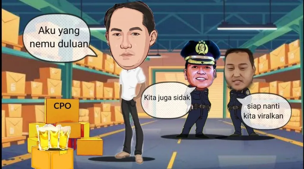 Pasca Mendag Bongkar Timbunan Migor, Kapolres Sidoarjo Lakukan Sidak Esok Harinya