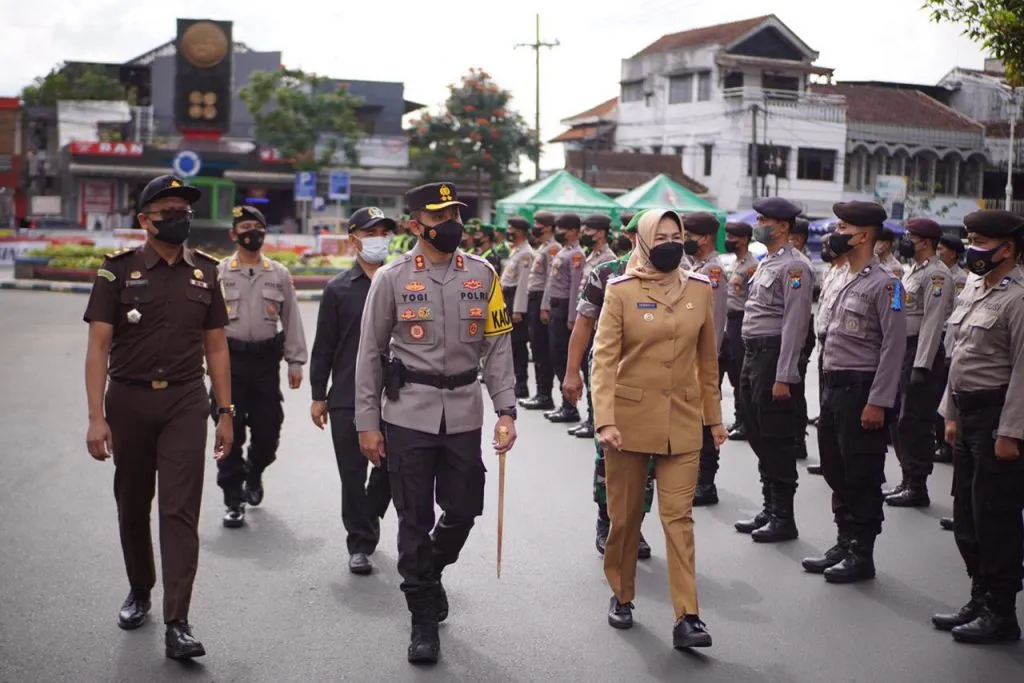 Wali Kota Batu dan Kapolres, Periksa Kesiapan Pengamanan W20 Indonesia 2022
