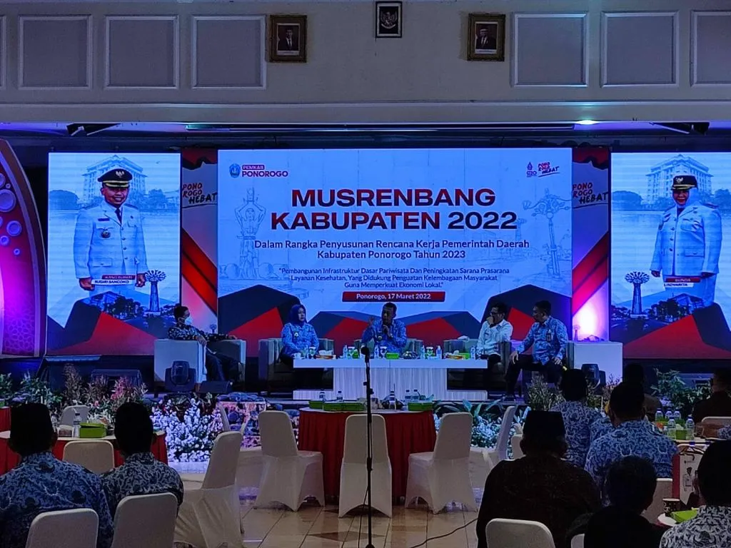 Musrenbang Ponorogo 2023, Kang Giri Optimis Tahun Ini Ekonomi Tumbuh di Atas 4,4%