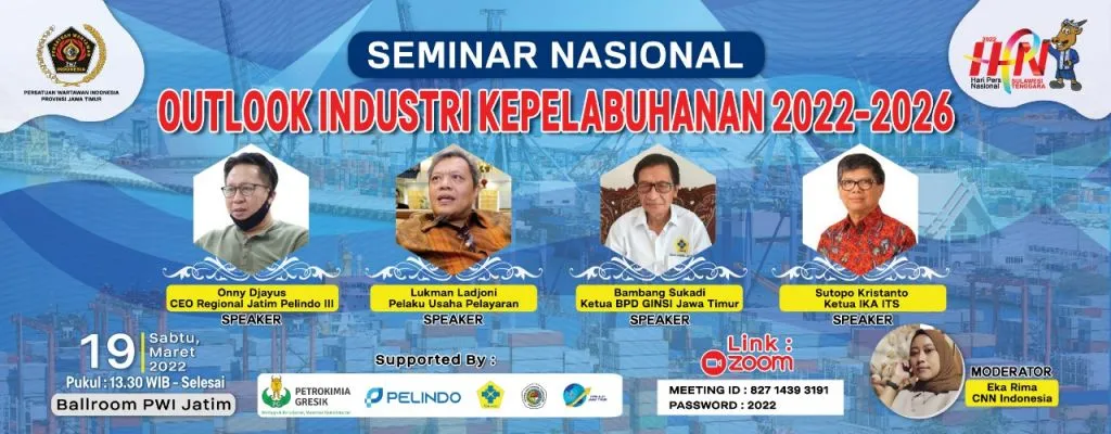 PWI Jatim Gelar Seminar Masalah Kepelabuhanan