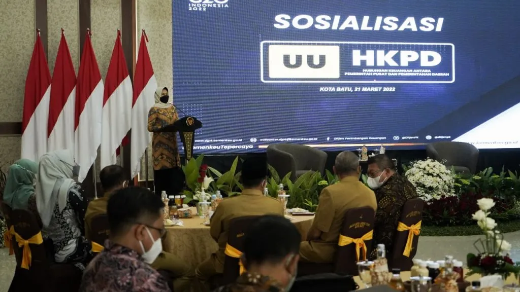 Kota Batu Dipilih Kementerian Keuangan sebagai Lokasi Sosialisasi UU HKPD