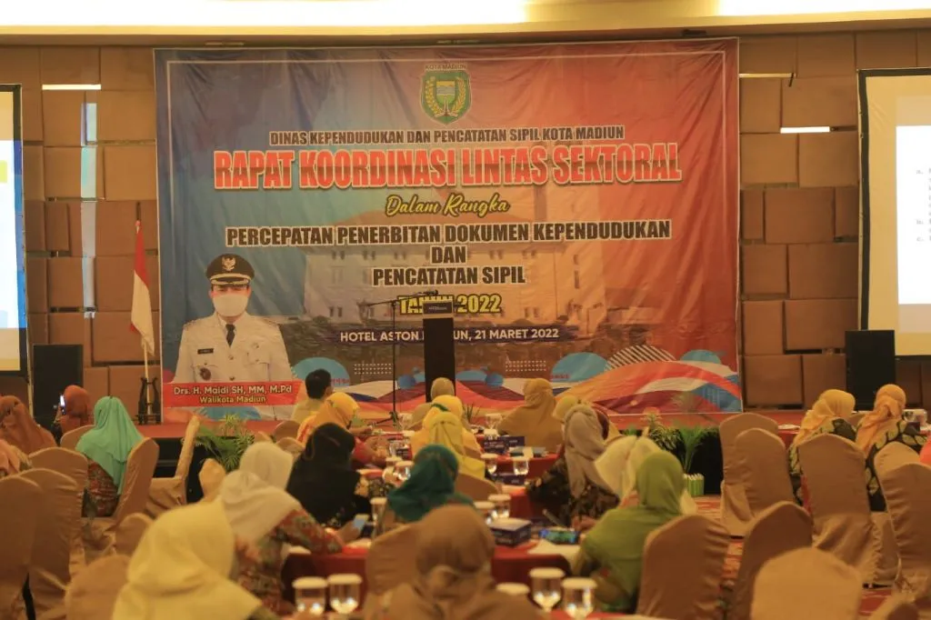 Percepat Penerbitan Adminduk, Dispendukcapil Kota Madiun Gelar Rakor