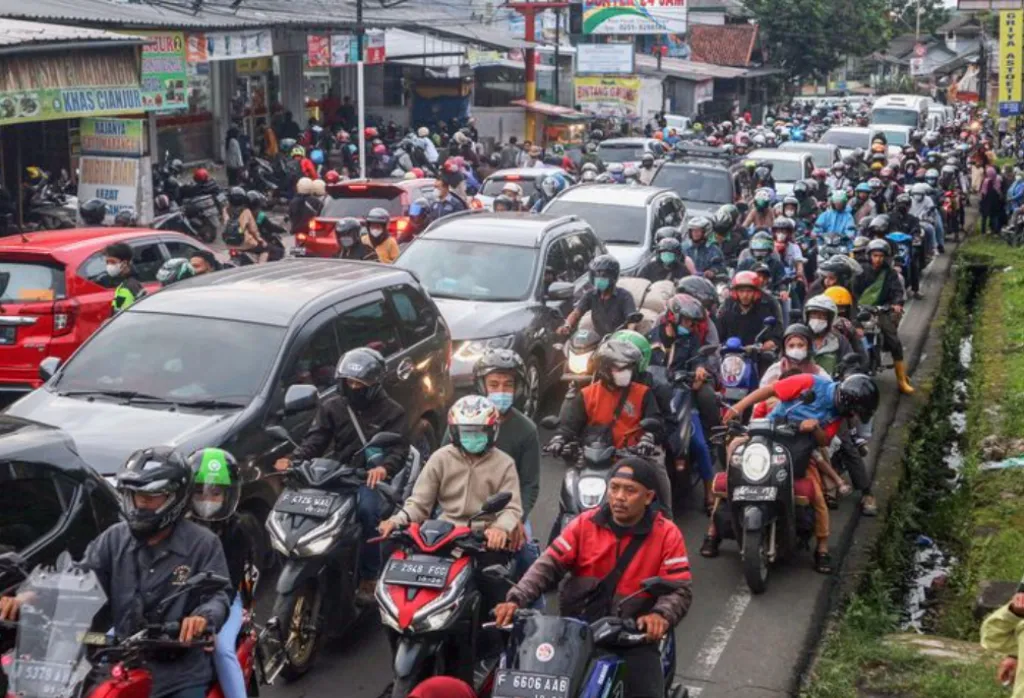 Kemacetan Super Parah di Puncak, Ingat Covid 19 Masih Mengintai