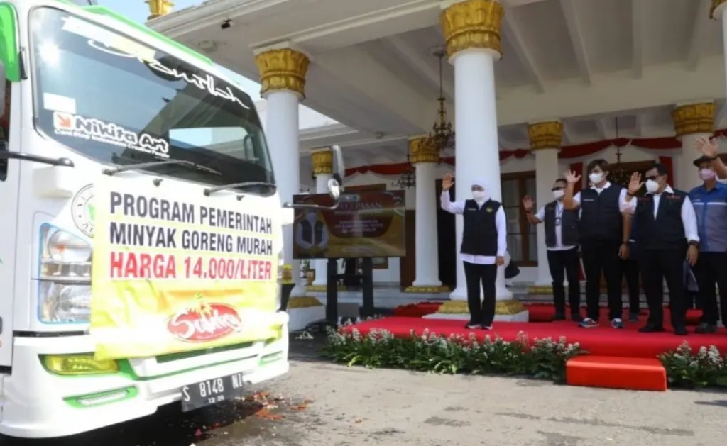 2,7 Juta Liter Minyak Goreng, Digelontorkan ke Pasar Tradisional se-Jawa Timur