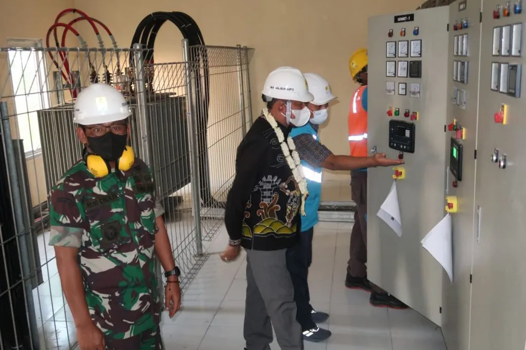 Resmikan PLTD Giliraja, Bupati Sumenep Harap Perekonomian Masyarakat Meningkat