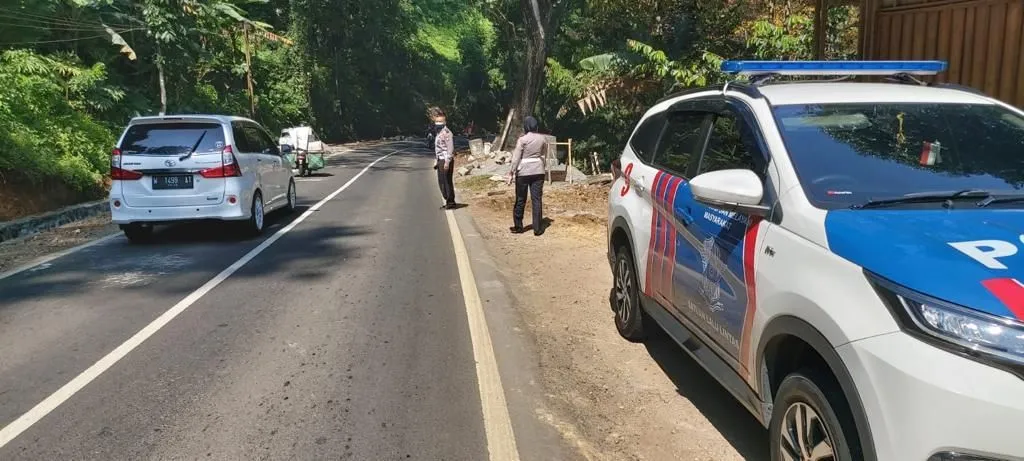 Kasat Lantas Polres Batu, Cek Kesiapan Jalur Alternatif Menyambut Arus Mudik Lebaran