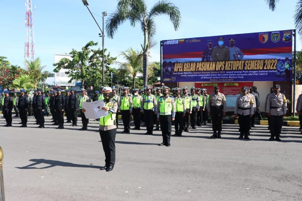 Ratusan Personil Gabungan Disiagakan Jelang Lebaran