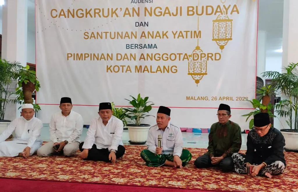 DPRD Kota Malang Gelar Audensi Cangkrukan Ngaji Budaya dan Santuni 200 Anak Yatim