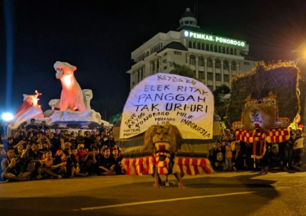 Reog Ponorogo Diklaim, Ganyang Malaysia Menggema