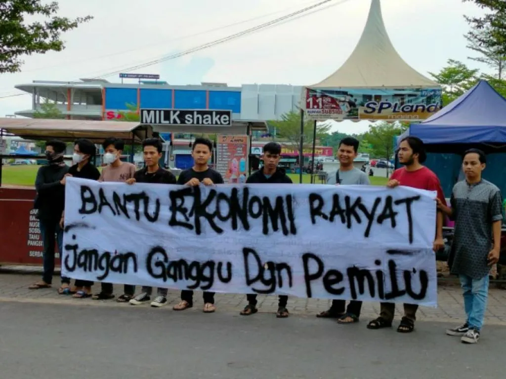 PKL di Batam Tak Masalah Pemilu Ditunda Asal Bantuan Tetap Jalan