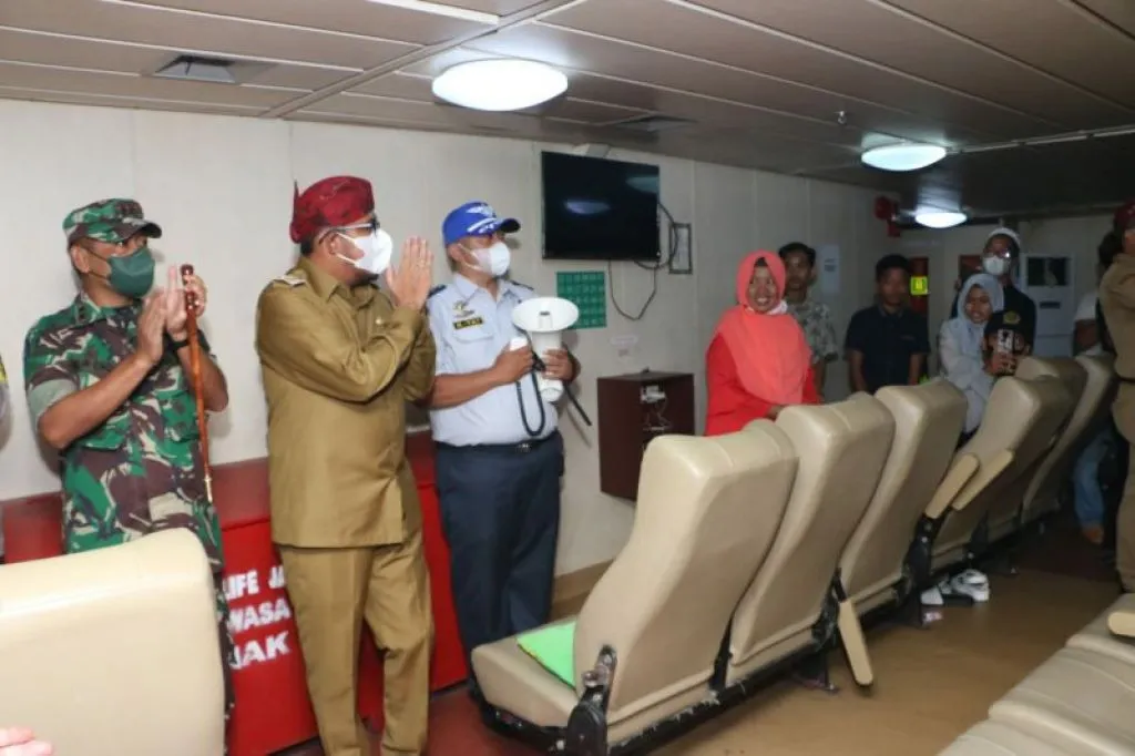 Tinjau Mudik Gratis, Bupati Fauzi Ingatkan Petugas Tak Lakukan Pungli