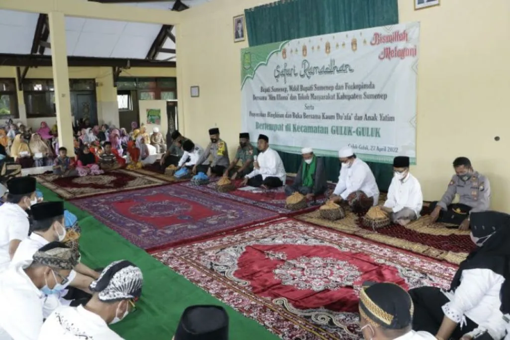 Safari Ramadan, Bupati Sumenep Silaturrahim dengan Ulama di Kecamatan Guluk-guluk