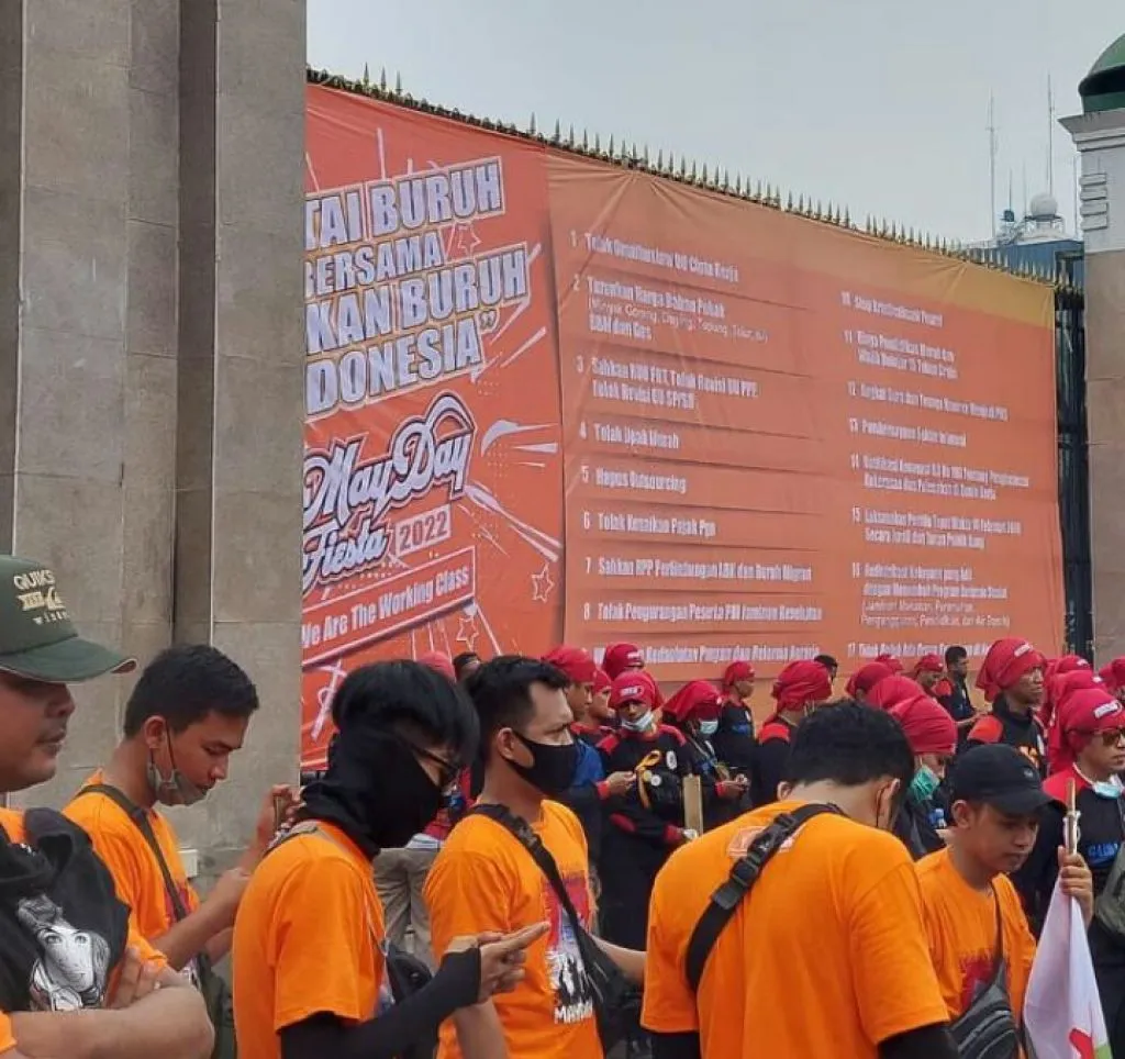Sambut Mayday Fiesta di GBK, Buruh Apresiasi Polisi