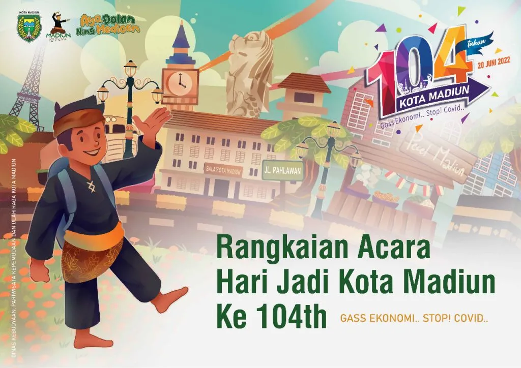 Hari Jadi Kota Madiun ke-104, Gelar Event Berskala Besar