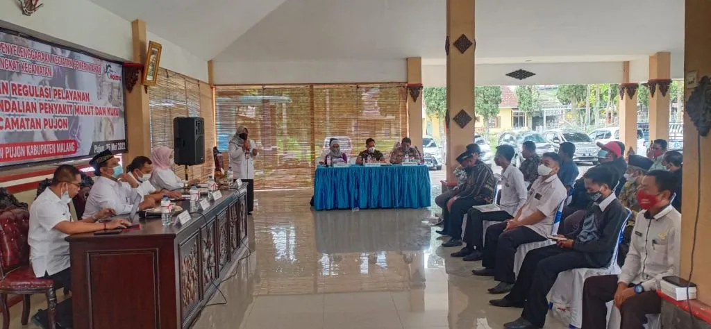 Polsek Pujon Bersama DPRD Kabupaten Malang Adakan Rakor