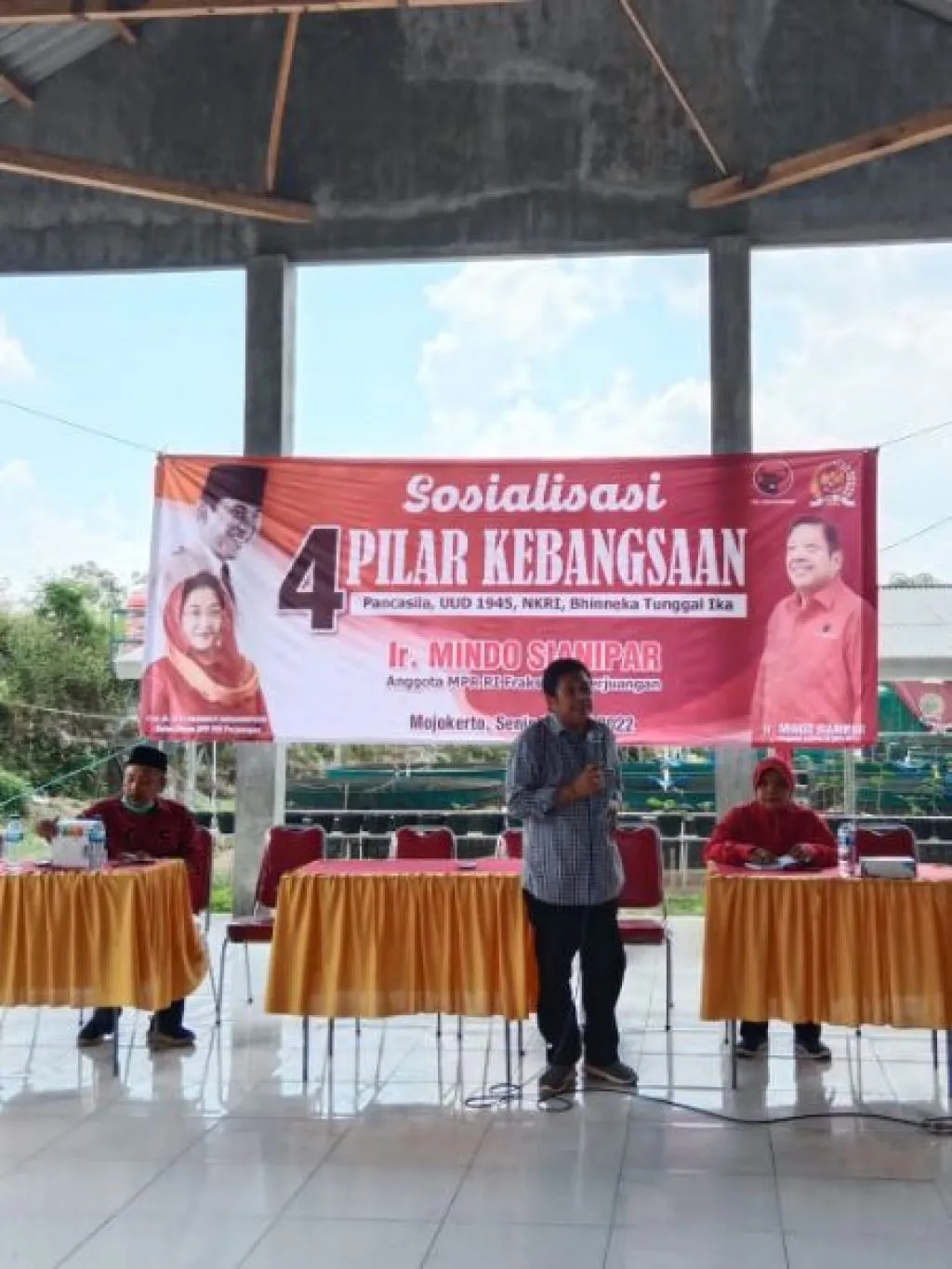 Anggota MPR RI Ir. Mindo Ajak Masyarakat Jaga Pancasila dengan Cinta Budaya Lokal