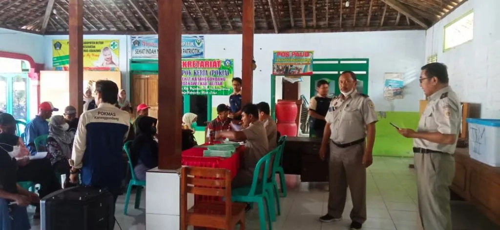 986 Bidang dan 39 Objek Aset Pemerintah Desa Karanggondang, Kab. Blitar Ikut PTSL