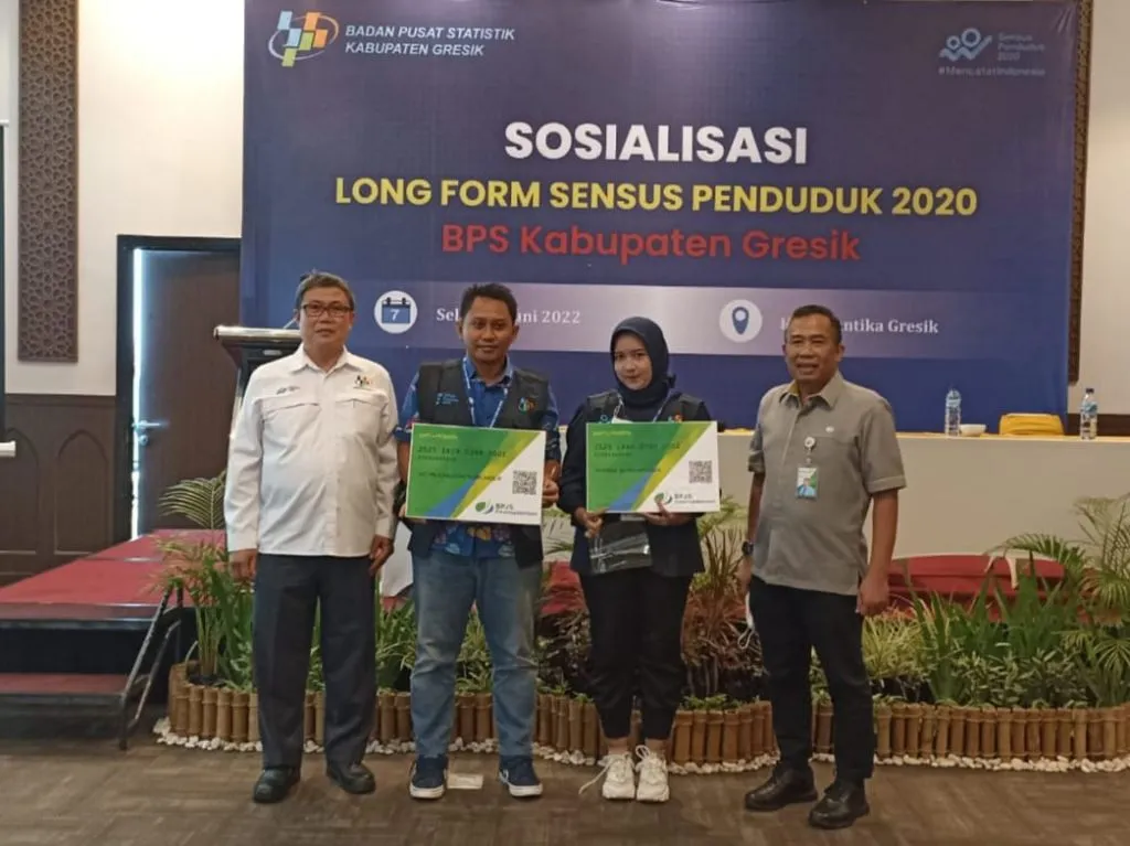 Ratusan Petugas Sensus Penduduk Gresik Terlindungi BPJS Ketenagakerjaan