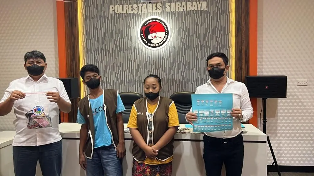 Dua Pengedar Sabu Diringkus Polisi, Salah Satunya Wanita