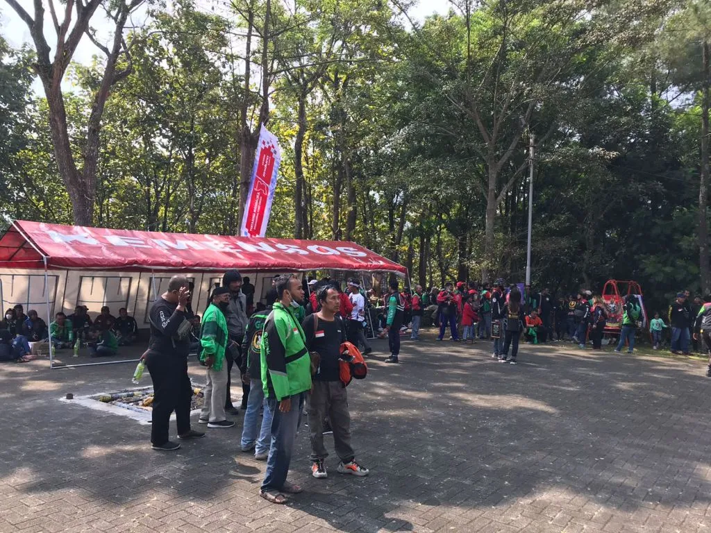 BPJamsostek Surabaya Rungkut Sosialisasi Masif Ojol KBOS Nusantara