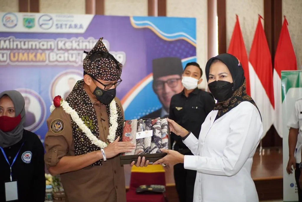 Wali Kota Batu Sampaikan Pertumbuhan Ekonomi di Pembukaan Entrepreneur Workshop