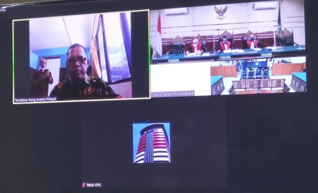 Sidang Suap PT SGP, Hakim Itong Sebut Anggaran Untuk Wakil Ketua PN Surabaya